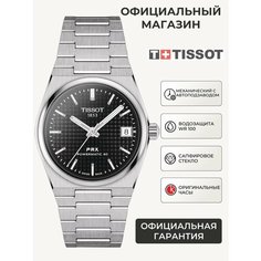 Наручные часы TISSOT, черный/серебристый