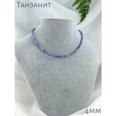 Колье, длина 47 см, серебряный СафариЯ