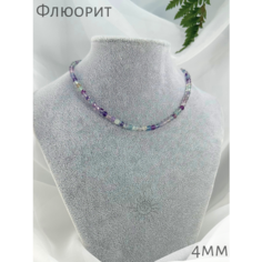 Колье, длина 47 см, зеленый, бесцветный СафариЯ