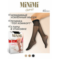 Гольфы MiNiMi, 40 den, 2 шт., размер one size, nero