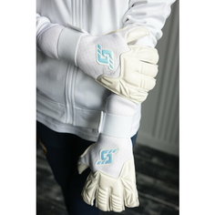 Перчатки вратарские Перчатки Syner White, размер 10, white Нет бренда