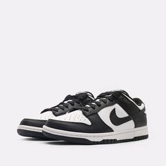 Кроссовки NIKE Dunk Low Retro, размер 11.5 US 45.5 EUR 29.5 CM, белый/черный