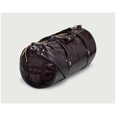 Сумка спортивная Walleysmark, 30 л, 28х28х50 см, ручная кладь, коричневый