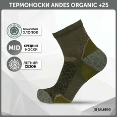 Носки Talberg, размер 39/42, хаки