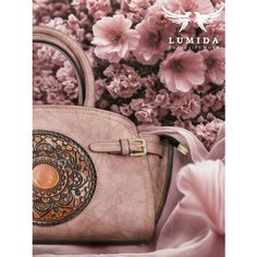 Сумка багет LUMIDA, розовый