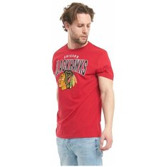 Футболка Atributika & Club Chicago Blackhawks, размер L, красный