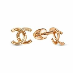 Серьги Яхонт, золото, 585 проба