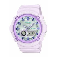 Наручные часы CASIO, синий, фиолетовый