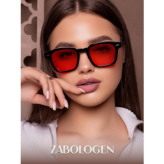 Солнцезащитные очки Zabologen, красный
