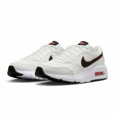 Кроссовки NIKE, размер 5Y, белый/черный