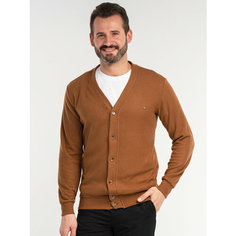Кардиган размер 2XL, , коричневый Polo Klein