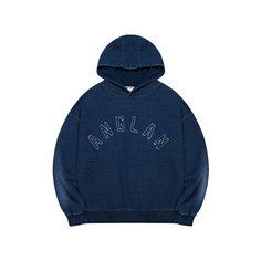 Худи ANGLAN Applique Heavy Sweat, размер One Size, , синий