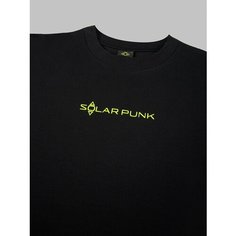Лонгслив SOLAR PUNK, размер one size, , черный