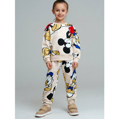 Комплект одежды playToday, размер 98, бежевый