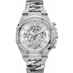 Наручные часы GUESS, серебристый/серый