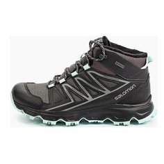 Кроссовки Salomon, размер UK 5; EUR 38; USA 5,5; 23,5 см (примерно на российский 36,5*), серый/голубой