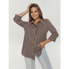 Рубашка LOVETEX.STORE, размер 46, кофе