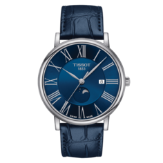 Наручные часы TISSOT T-Classic, синий, серебристый