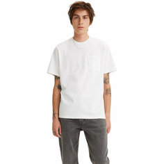 Футболка Levis Men Short Sleeves Pocket Tee, размер XXL, белый Levis®