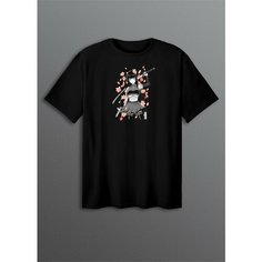 Футболка CherryPie, размер ONESIZE(XS-XXL), черный