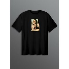 Футболка CherryPie, размер ONESIZE(XS-XXL), черный