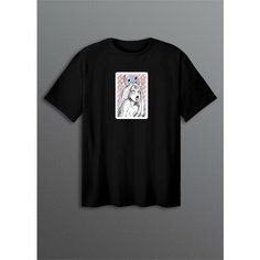 Футболка CherryPie, размер ONESIZE(XS-XXL), черный