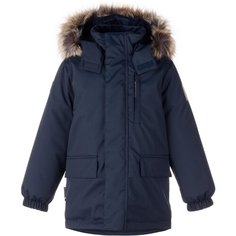 Парка KERRY SNOW K23441, размер 116, темно-синий