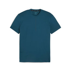 Футболка PUMA Yogini Lite Mesh Tee, размер M, синий