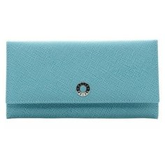 Портмоне Petek 1855, фактура тиснение, голубой; тиснение