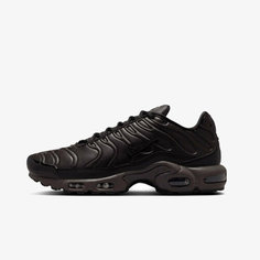 Кроссовки NIKE Air Max Plus «Black Tea», полнота 7 (RU)/ на среднюю и широкую стопу, размер 44.5 EU, черный