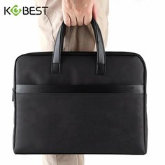 Портфель, фактура гладкая, голубой Kobest