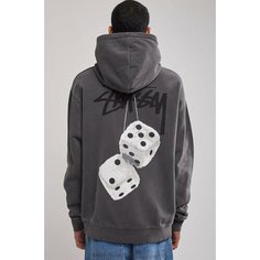 Худи Stussy, размер S, , серый