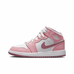 Кроссовки NIKE Air Jordan 1 Mid, размер 5.5US / 38EU, розoвый