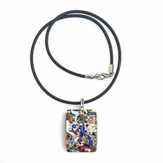 Подвеска arte di murano, муранское стекло, мультиколор