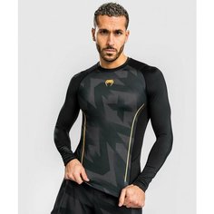 Рашгард Venum, размер M, black/gold