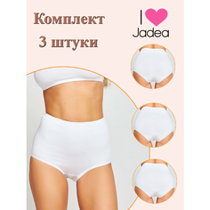 Трусы Jadea, комплект из 3 шт., размер 8, bianco