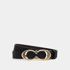 Ремень Coach, размер M, черный