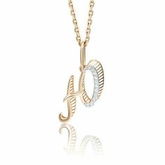 Подвеска PLATINA, красное золото, 585 проба, фианит, красный