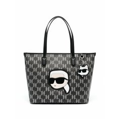 Сумка тоут Karl Lagerfeld, чёрный