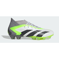 Бутсы adidas, размер 10 UK, cloud white/core black/lucid lemon