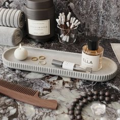 Подставка для украшений MUSKO, 11х2.4х36 см, , серый