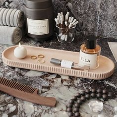 Подставка для украшений MUSKO, 11х2.4х36 см, , розовый