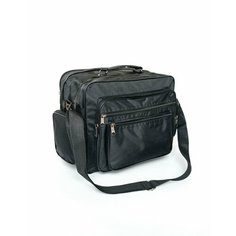 Сумка шоппер , фактура зернистая, черный Без бренда