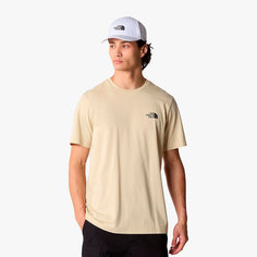 Футболка The North Face, размер L, бежевый