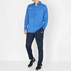 Костюм спортивный NIKE, размер 46, синий/темно-синий