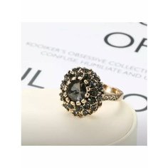 Кольцо ZULTANIT, циркон, размер 17, желтый