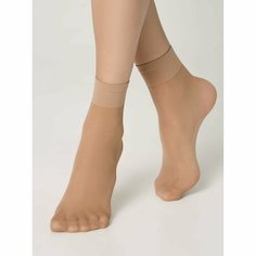 Носки Conte elegant, комплект, 20 den, 2 пары, размер 23-25, natural