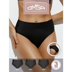 Трусы Omsa, размер 52 (2XL), черный (nero)