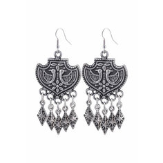 Серьги OTOKODESIGN, серебристый