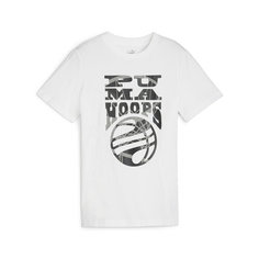 Футболка PUMA Basketball Blueprint Tee, размер 164, белый